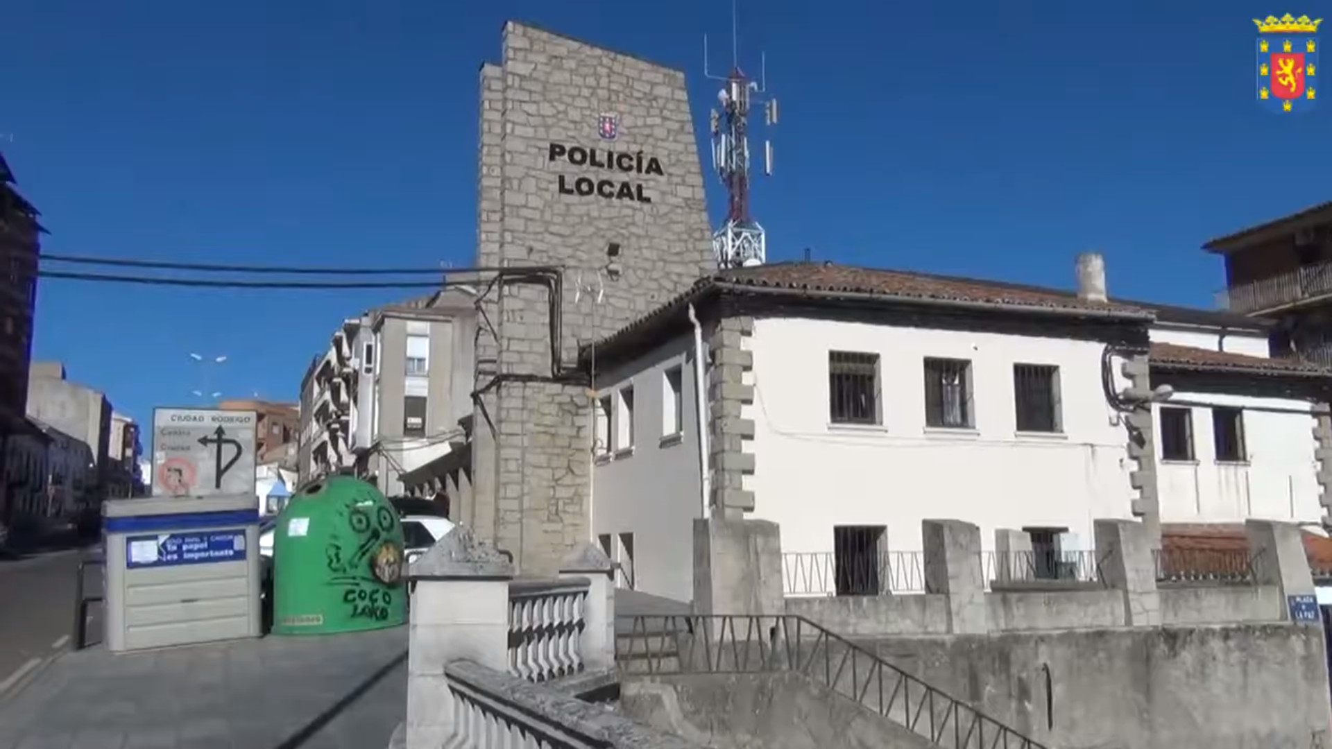 Vídeo de la Rueda de Prensa para presentar las nuevas instalaciones de la Policia Local