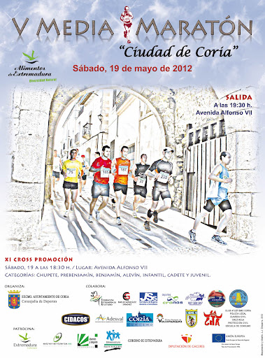 Rueda de Prensa para presentar la V Media Maratón «Ciudad de Coria»