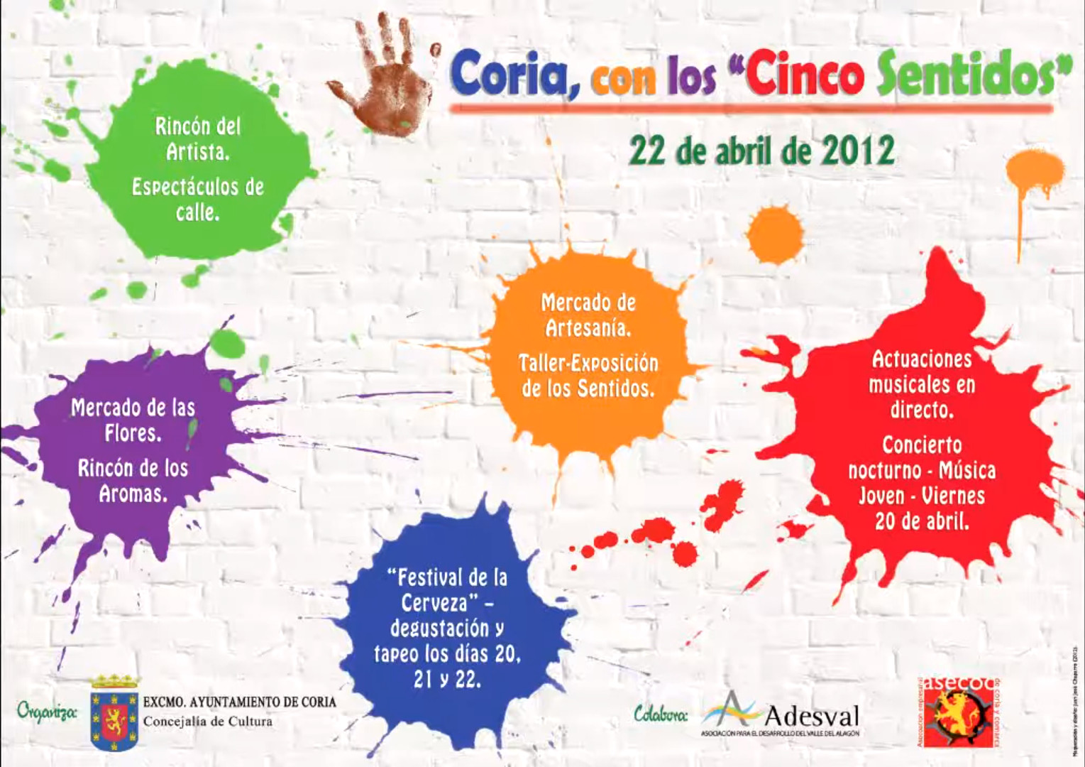 Coria, con los «Cinco Sentidos»
