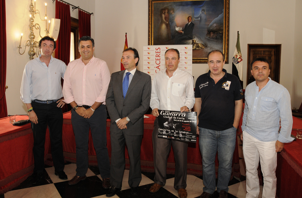 La XVI edición del Festival Internacional de Guitarra Clásica «Ciudad de Coria» tendrá lugar del 3 al 10 de agosto