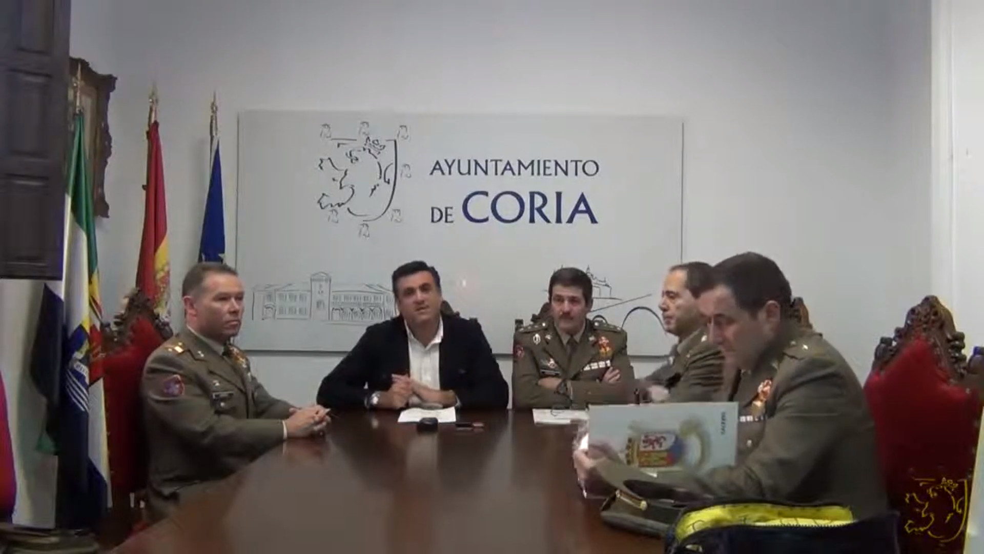 Vídeo rueda de prensa con motivo de la carrera peregrinación de Cáceres