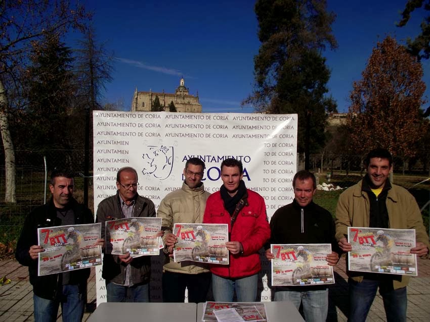Acto de presentación de la VII Marcha de BTT «Medina Cauria 2014»