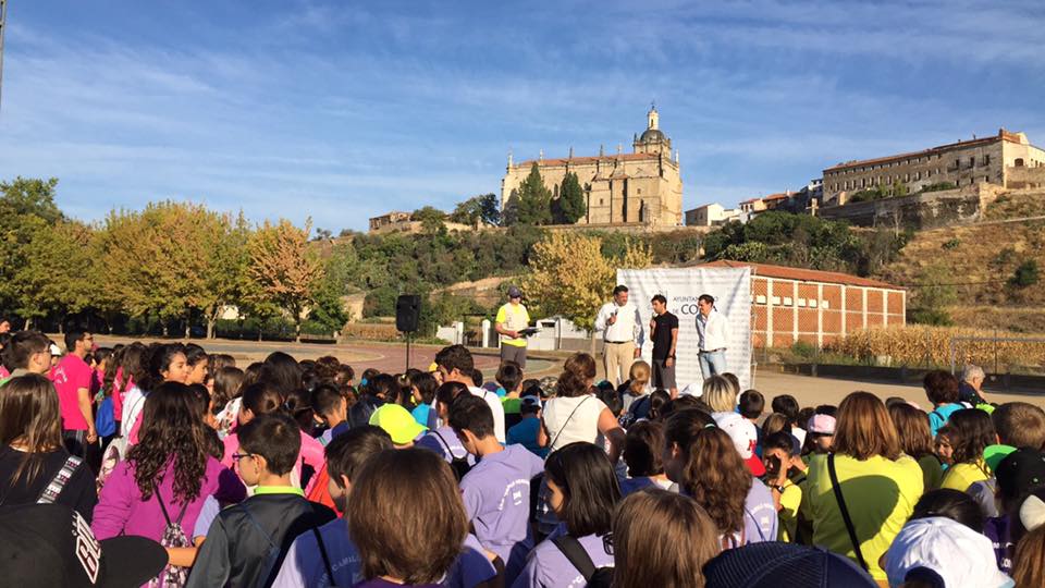Inauguración de la II Feria del Deporte en Coria
