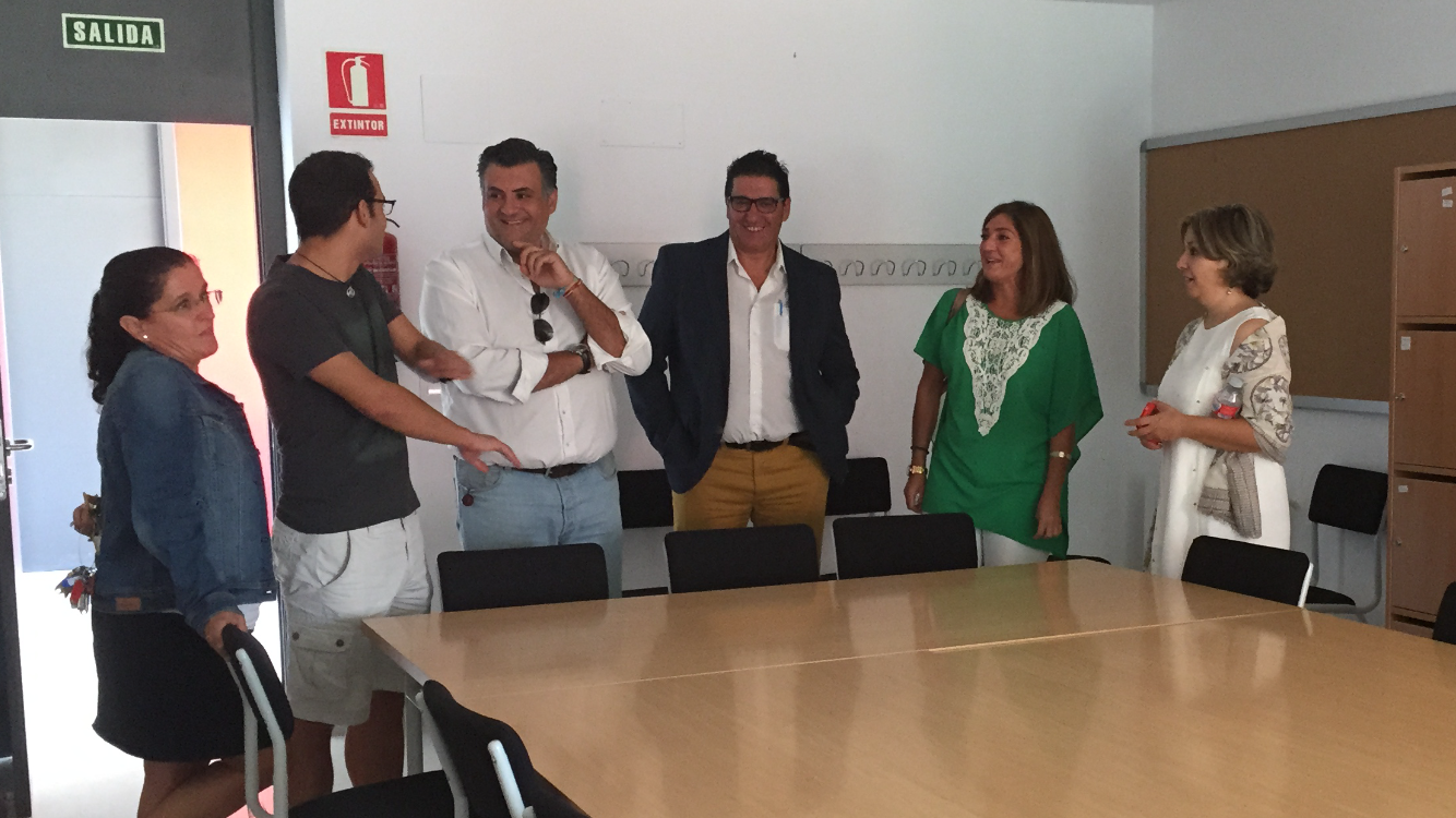 El Alcalde de Coria visita el nuevo IES junto a Pilar Pérez, Portavoz Popular de Educación en la Asamblea y nuevo Equipo Técnico