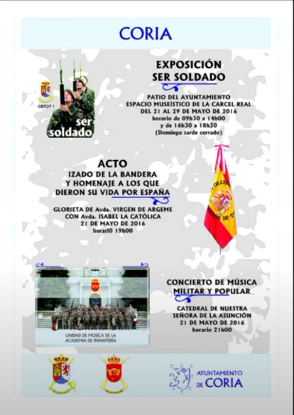 Vídeo del Acto de Izado de Bandera y Homenaje a los caídos