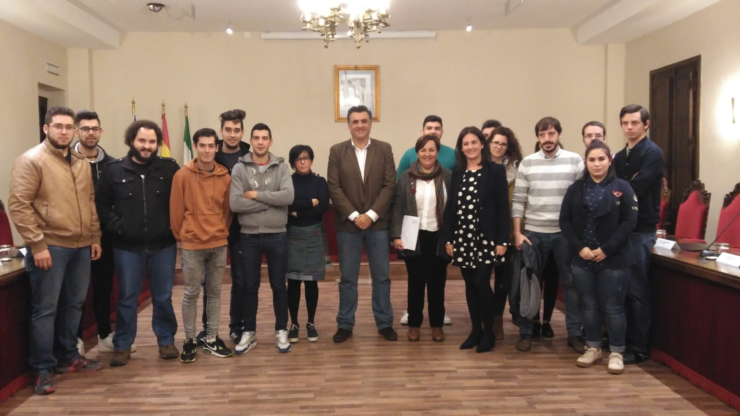 Clausura del Programa de Formación Profesional Dual @prendizext Garantía Juvenil «Coria 2015»