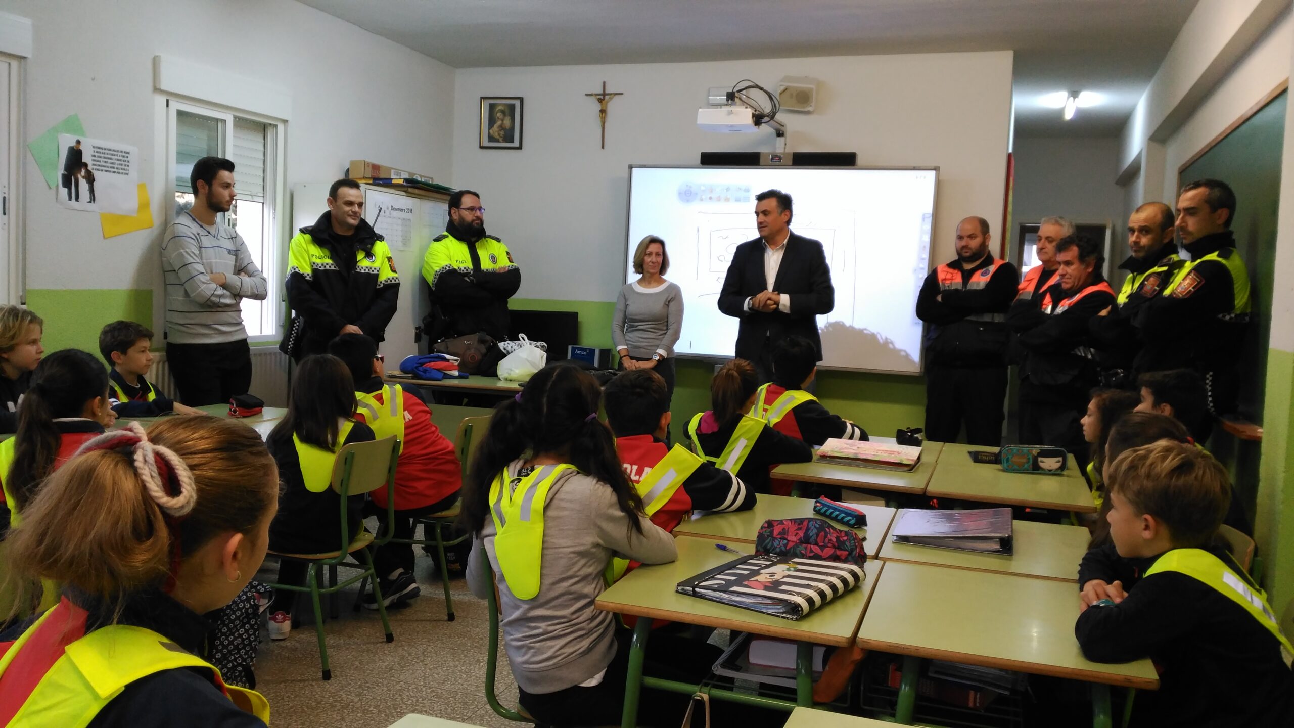 Clausura del Programa de Educación Vial en el Colegio Sagrado Corazón