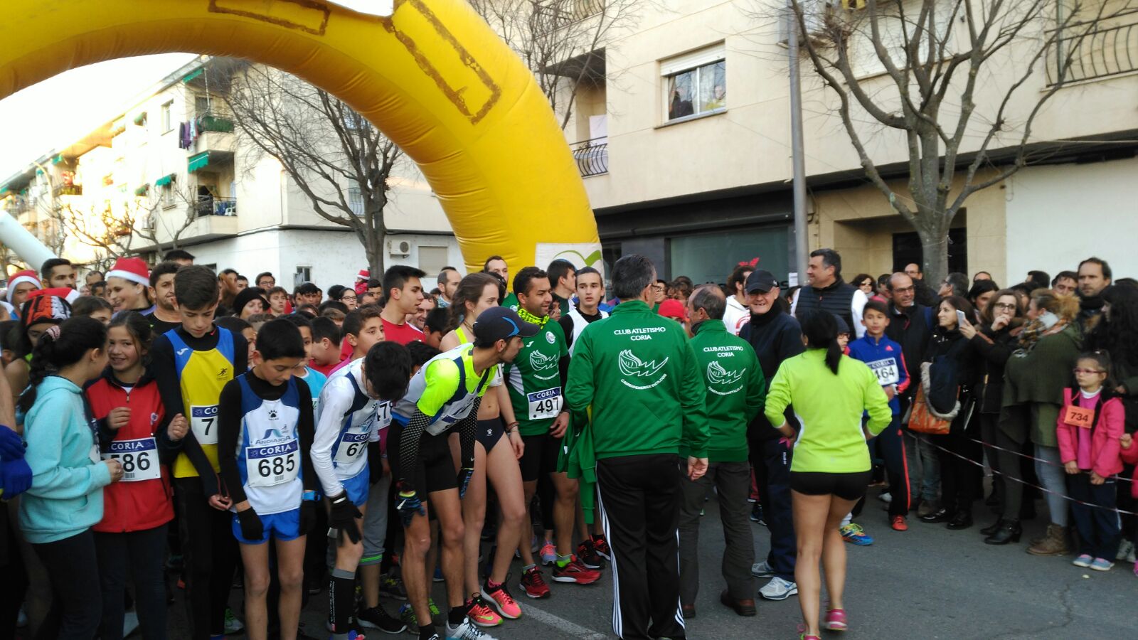 David Moreno y Celia Teston, ganadores de la XX San Silvestre Navideña 2016