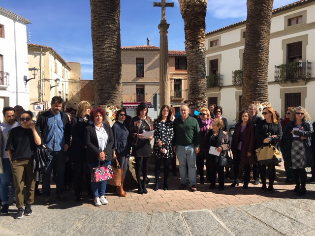 Lectura del Manifiesto en el Día Internacional de la Mujer en Coria