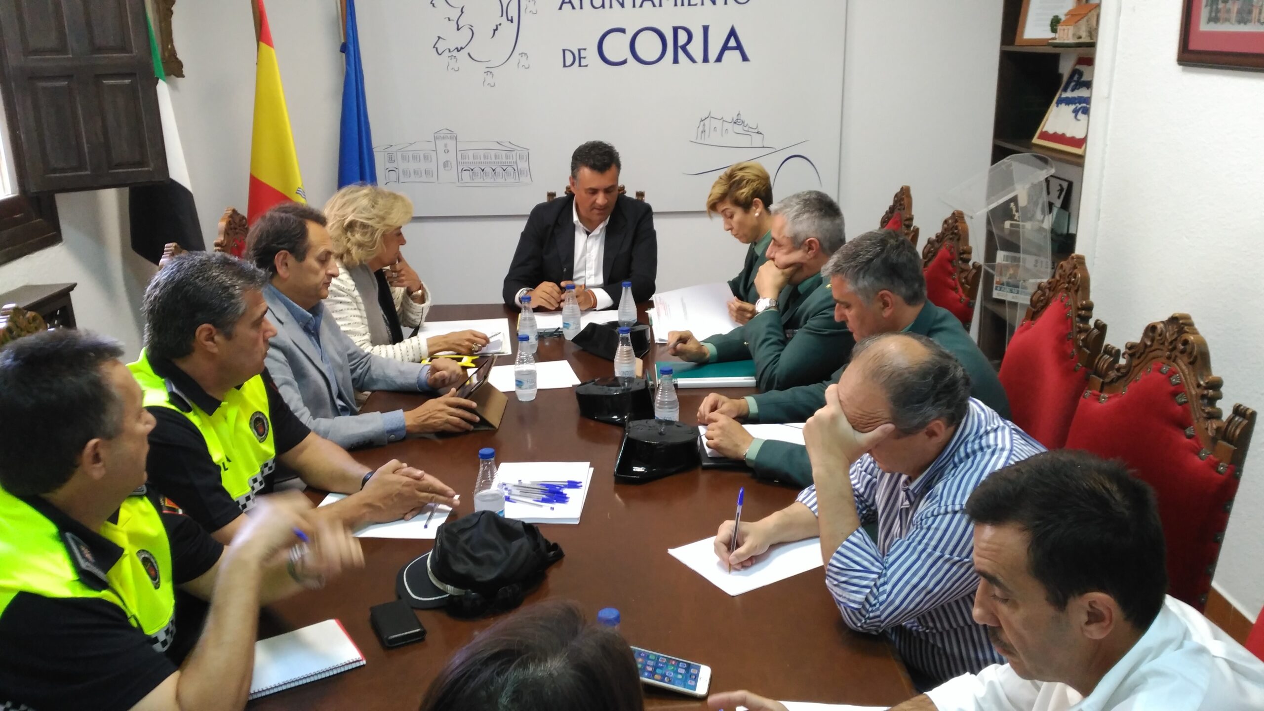 Los delitos descienden casi un 30 por ciento en lo que va de año en Coria