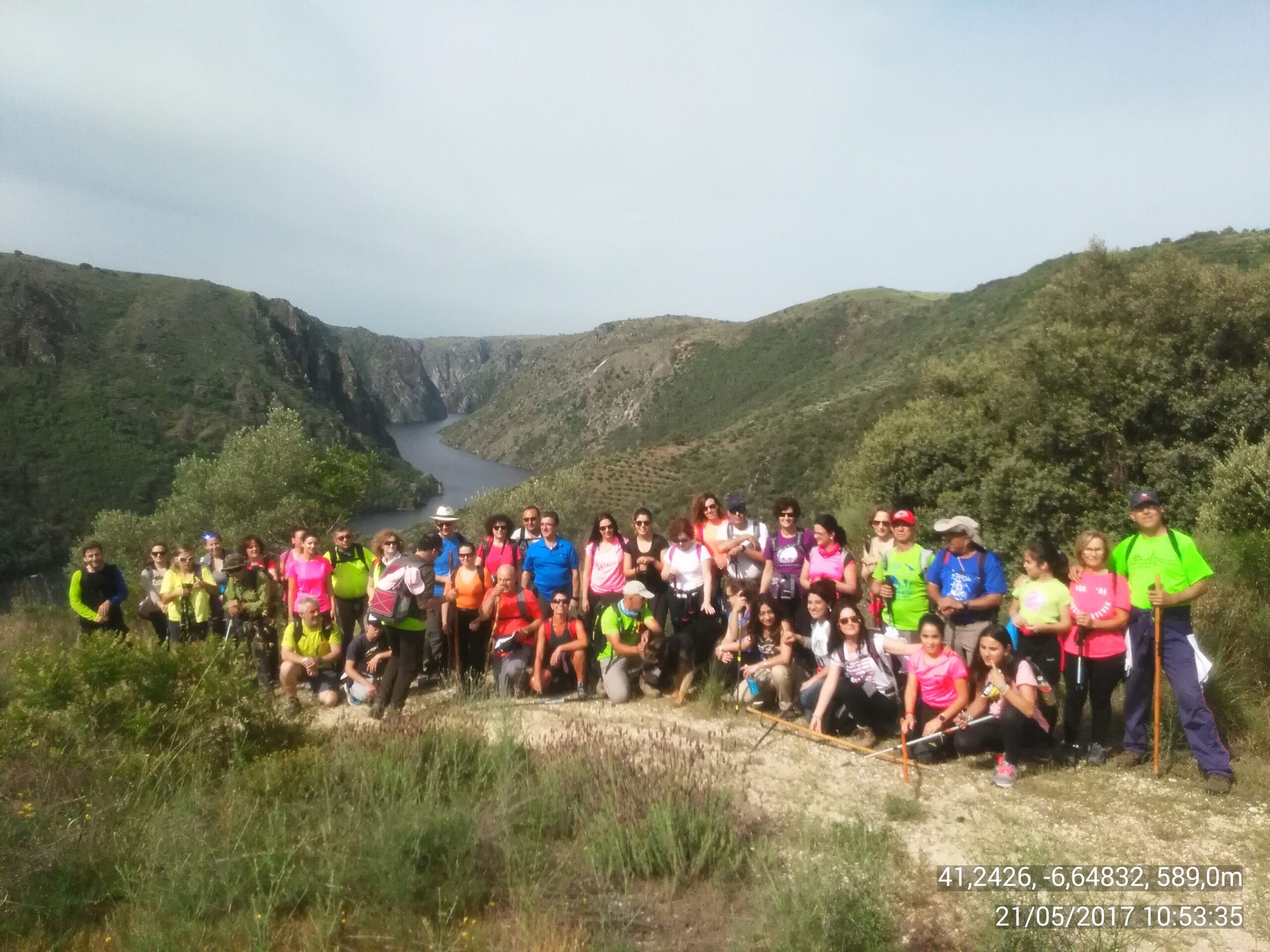 La Concejalía de Deportes clausura la temporada senderista con la ruta Los Miradores del Duero