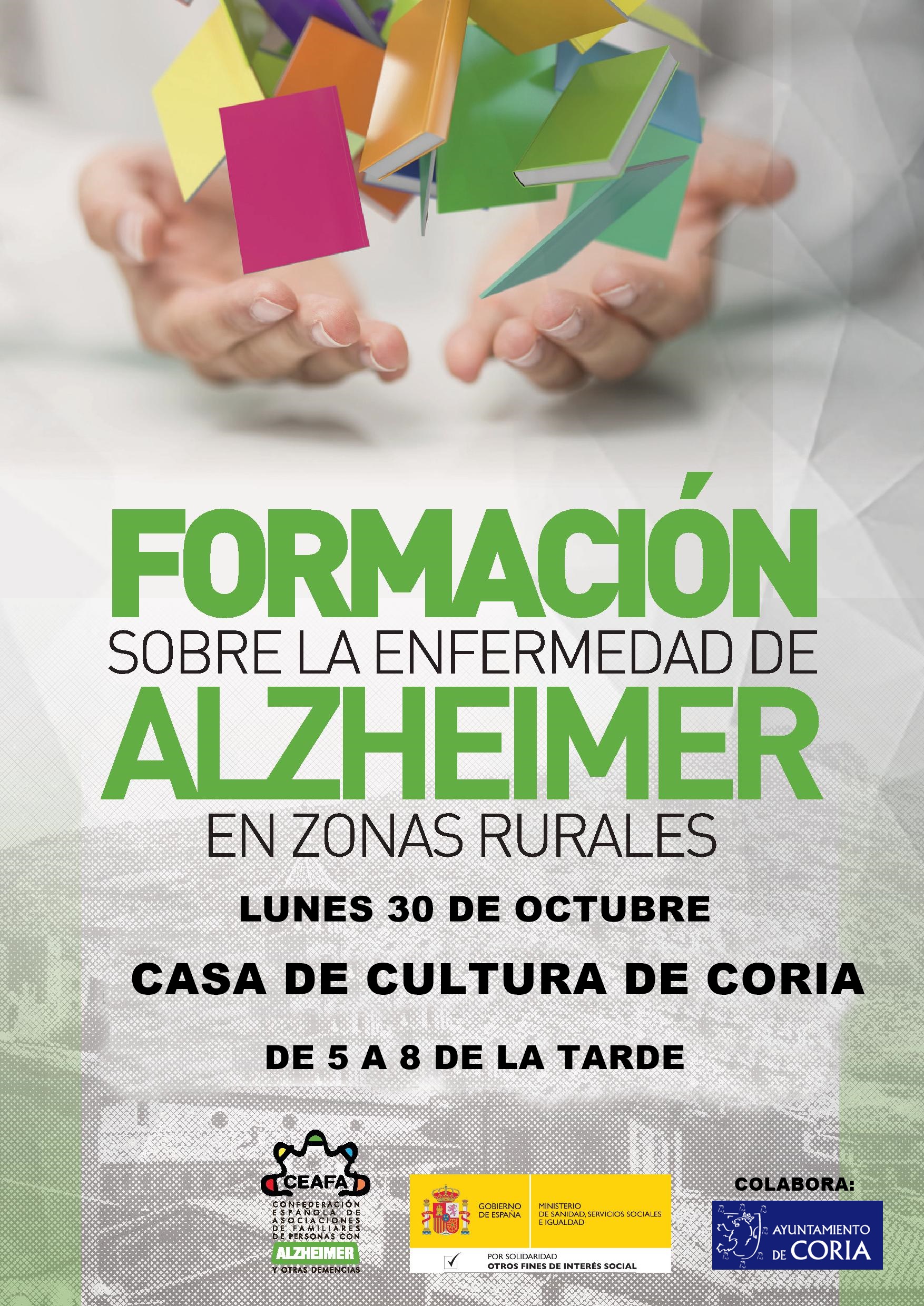 Charla informativa sobre la enfermedad de Alzheimer en las zonas rurales