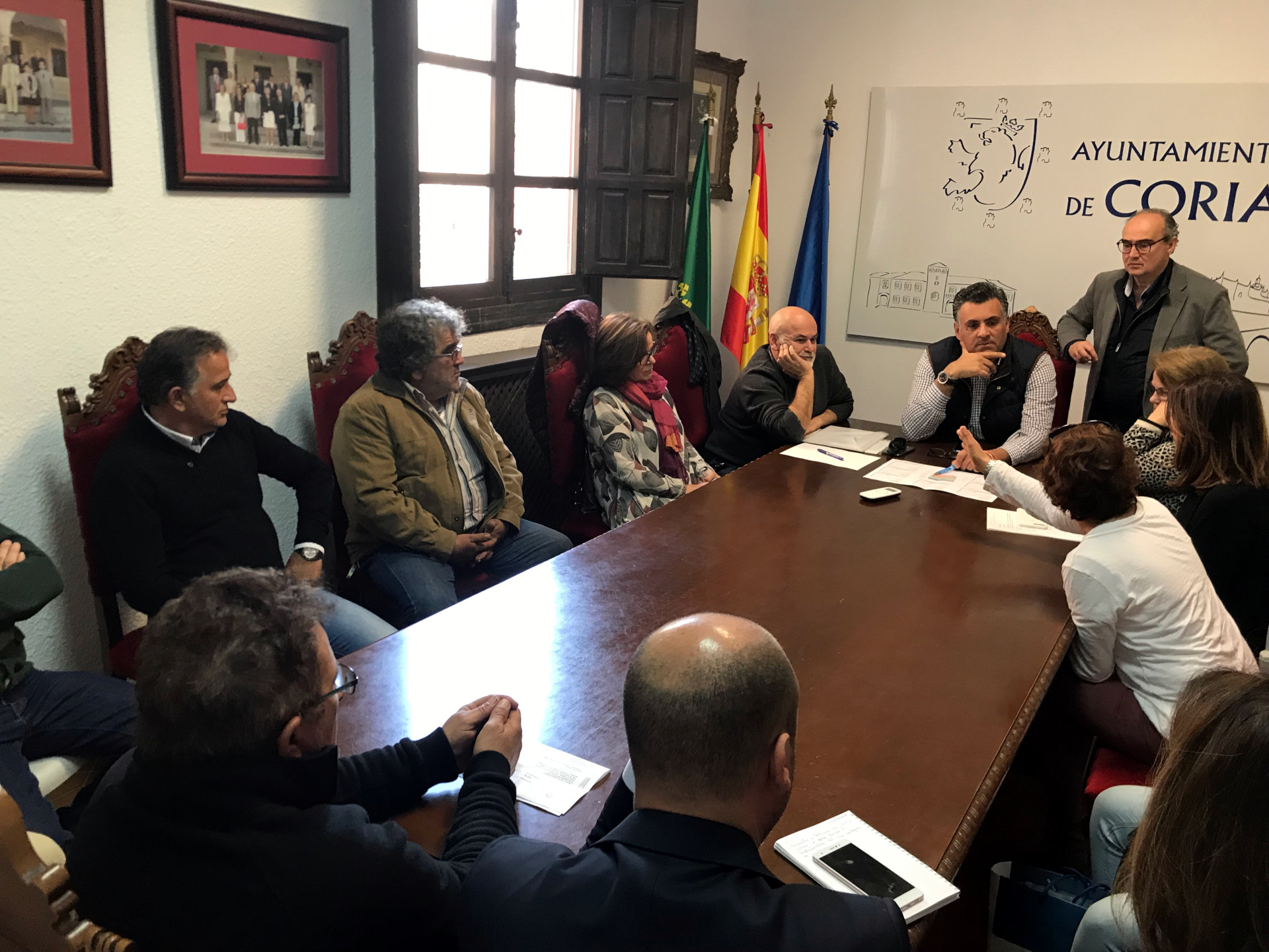 Ayuntamiento y propietarios de los terrenos del antiguo Convento de San Francisco muestran su voluntad y disponibilidad para dar solución al problema de seguridad y adecuación de dichos solares