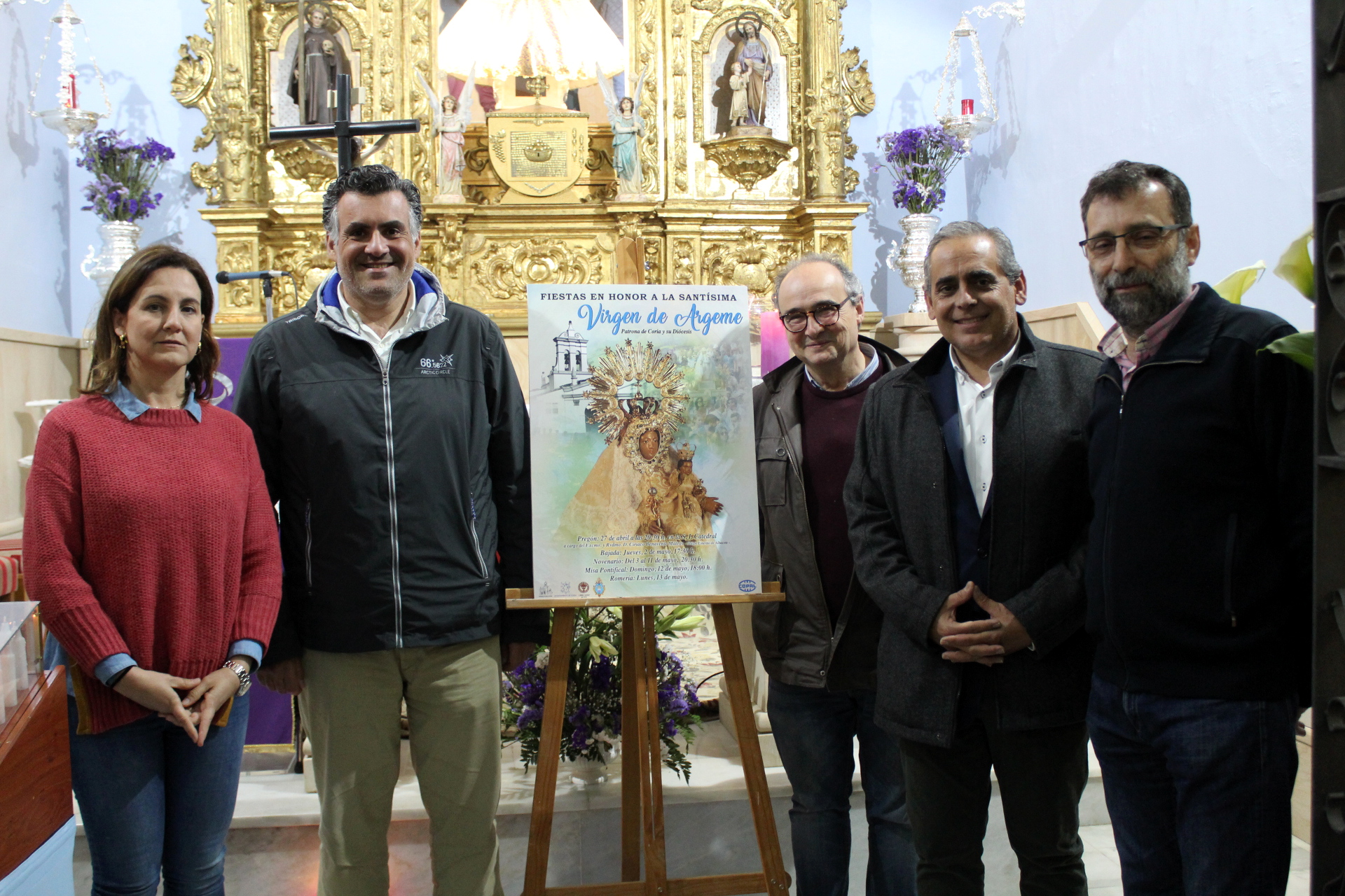 Presentación del Cartel de la Stma. Virgen de Argeme