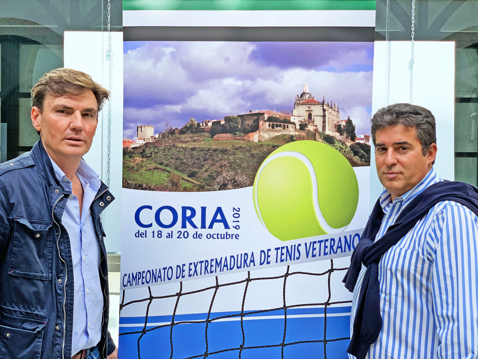 La Ciudad de Coria acoge el Campeonato de Extremadura de Tenis de Veteranos