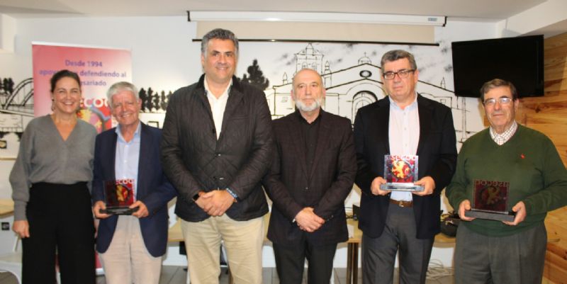 Emilio González Sánchez, Pedro Gutiérrez y Silvestre Álvarez, premiados en los III Premios Empresario de ASECOC