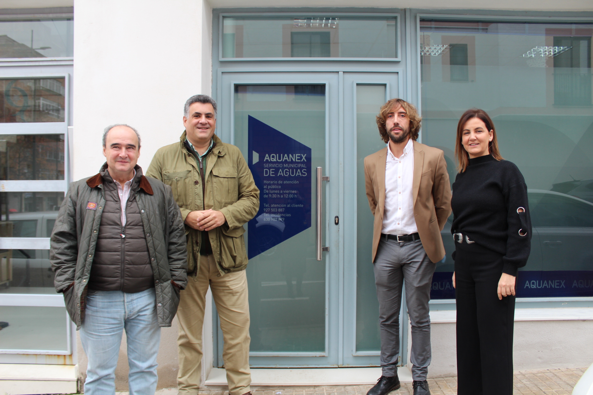 Aquanex Coria inaugura sus instalaciones en la avenida Virgen de Argeme, 34
