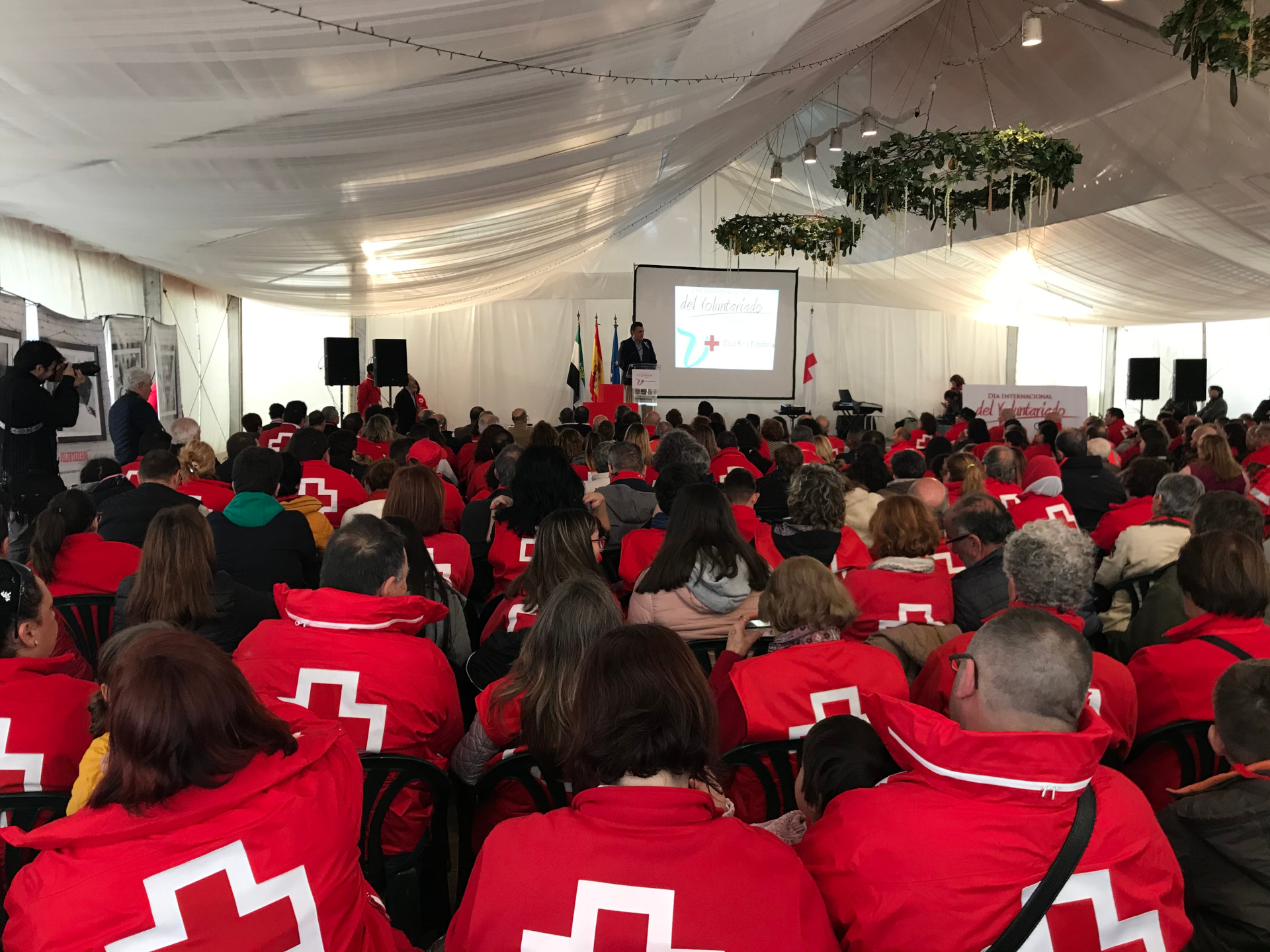 500 voluntarios participaron en Coria en las actividades con motivo del Día Internacional del Voluntariado de Cruz Roja Española