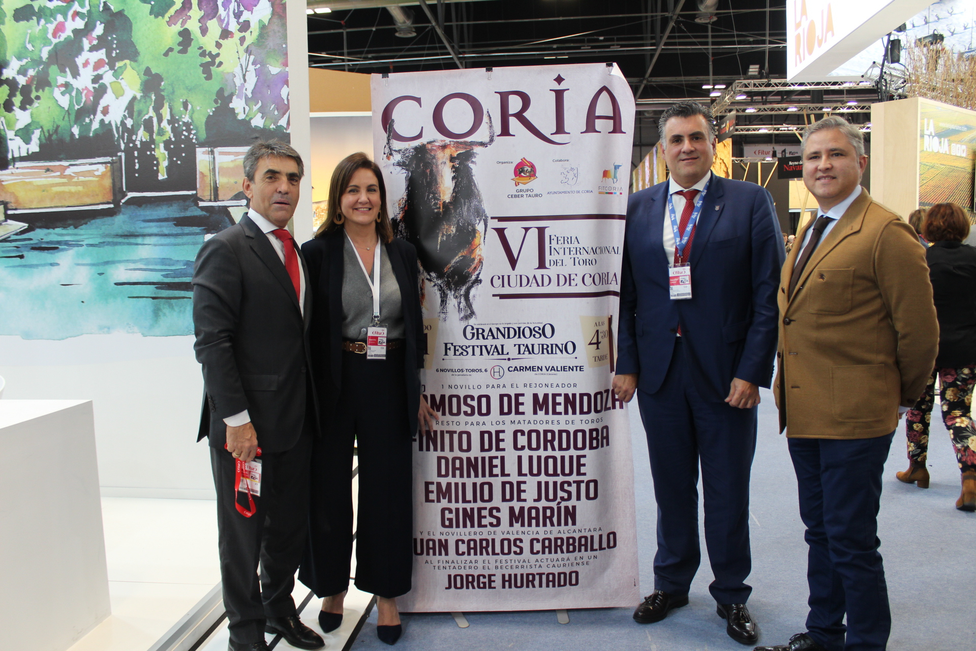 Coria presenta en FITUR la VI Feria Internacional del Toro, FitCoria 2020