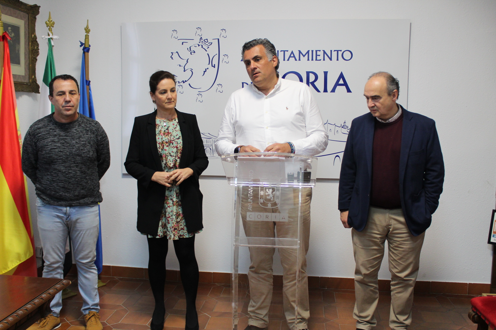 El Alcalde de Coria insta a la Consejería de Educación a que dé explicaciones de la paralización de las obras del Colegio Público Virgen de Argeme