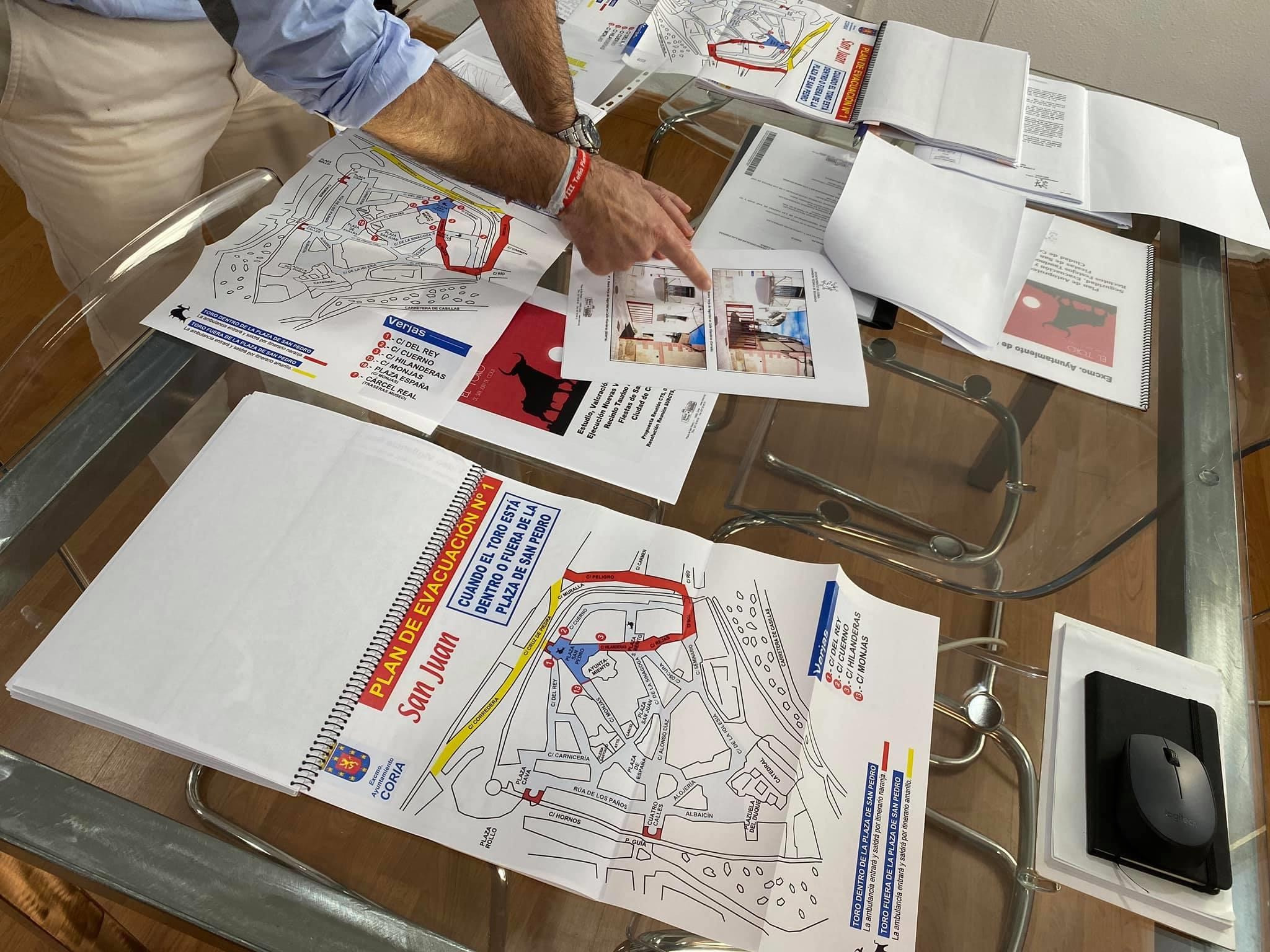 El Ayuntamiento de Coria trabaja en la redacción de un Plan de Autoprotección, Seguridad, Evacuación y Emergencias de las Fiestas de San Juan