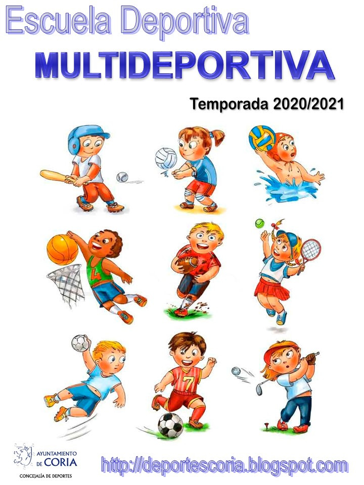El Ayuntamiento de Coria abre el plazo de Pre-inscripción de la Escuela Municipal Multideporte