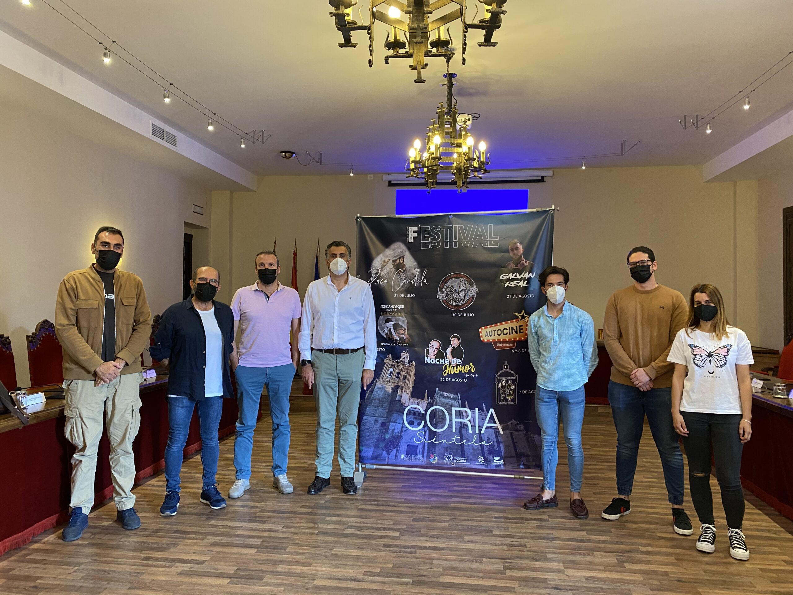 La ciudad acogerá este verano el I F´estival «Coria Siéntela»