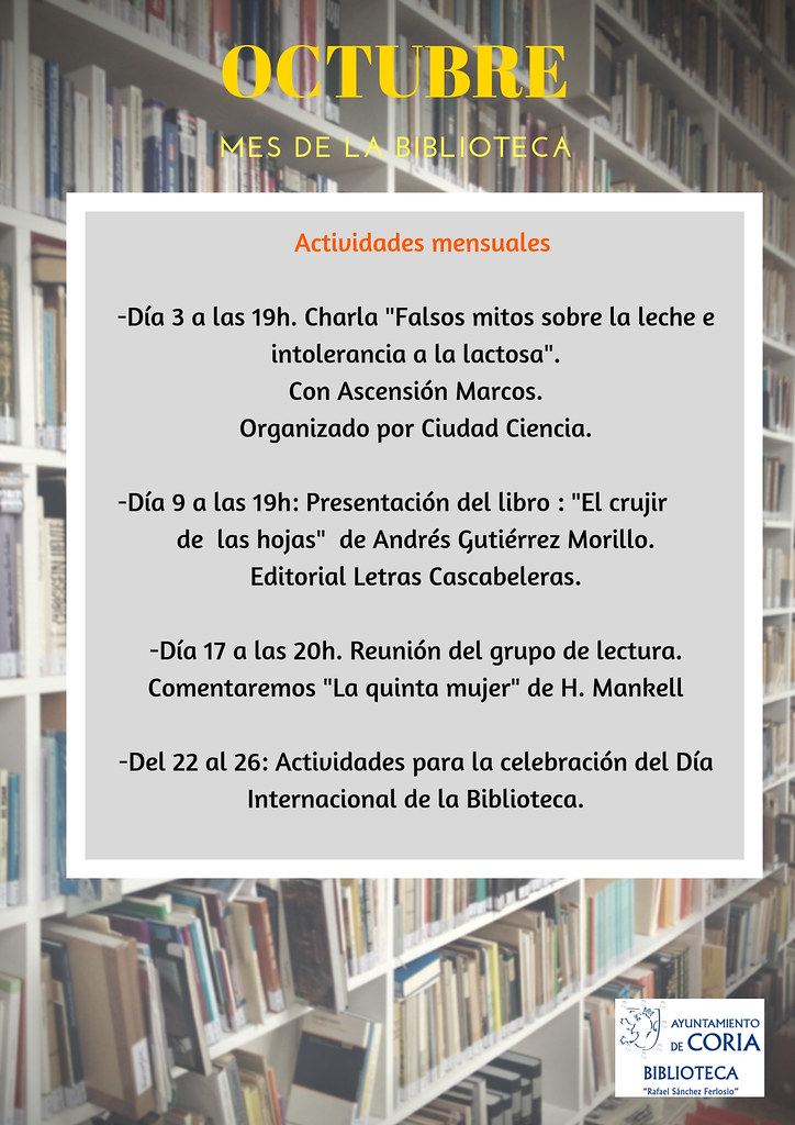 La Biblioteca Municipal comienza el horario de invierno con actividades para todas las edades