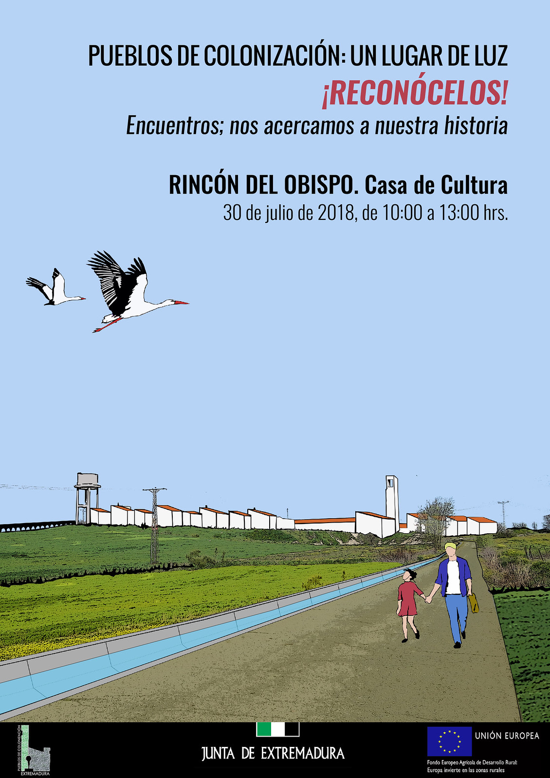 Rincón del Obispo acogerá el día 30 de julio el taller-encuentro «Pueblos de Colonización»