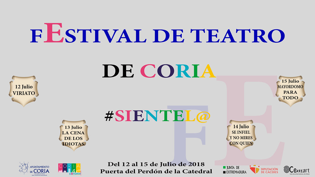 Ya se pueden adquirir las entradas para el Festival de Teatro en la Oficina de Turismo