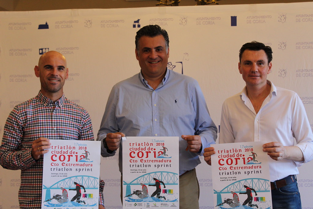 El XVII Triatlón «Ciudad de Coria» y el Campeonato de Extremadura de Triatlón Sprint se celebrará el 15 de julio