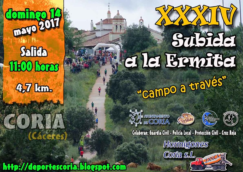 Apertura de Inscripciones a la  XXXIV Subida a la Ermita «Campo a través 2017»