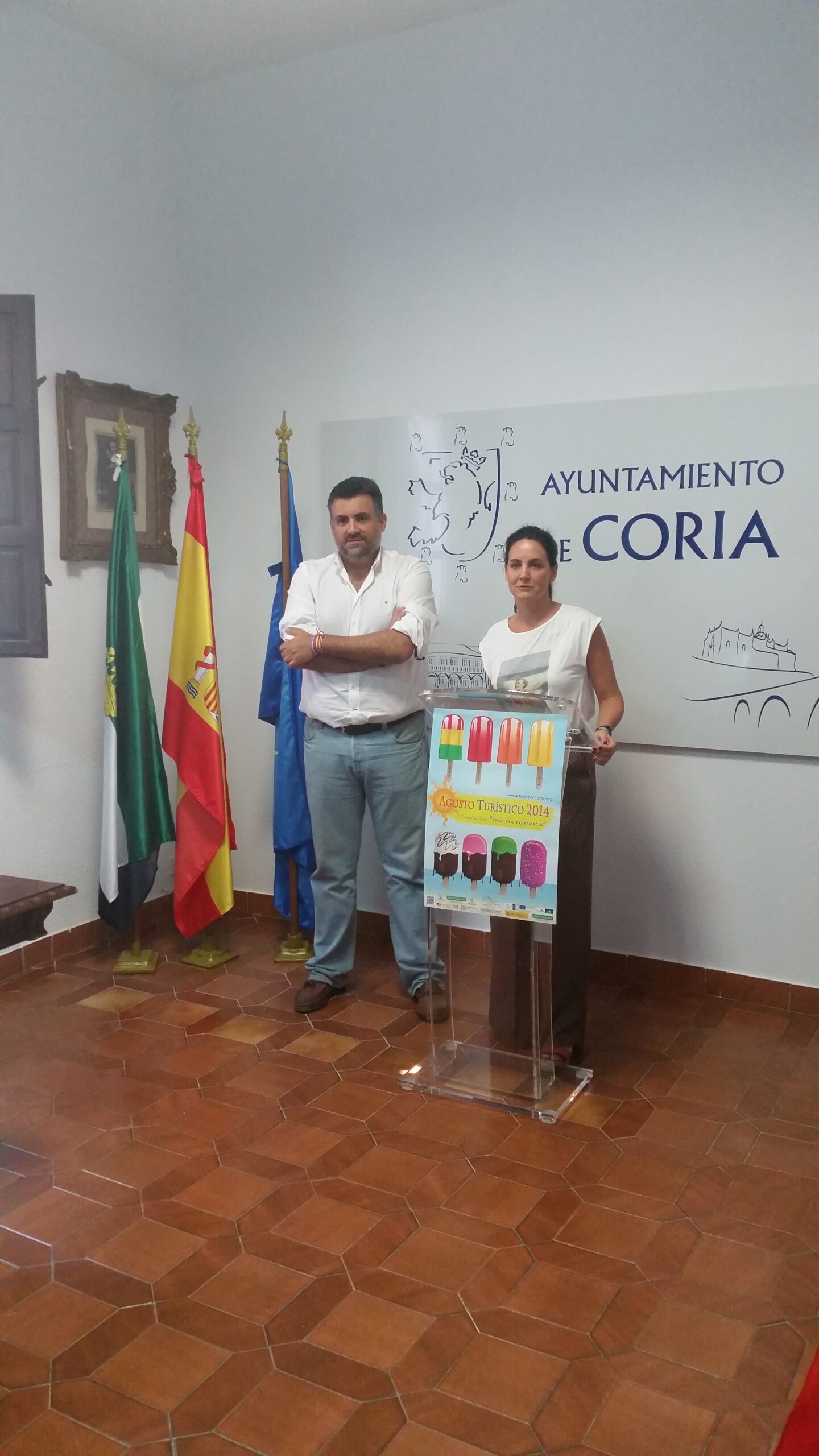 Presentación del Agosto Turístico 2014 en la Ciudad de Coria