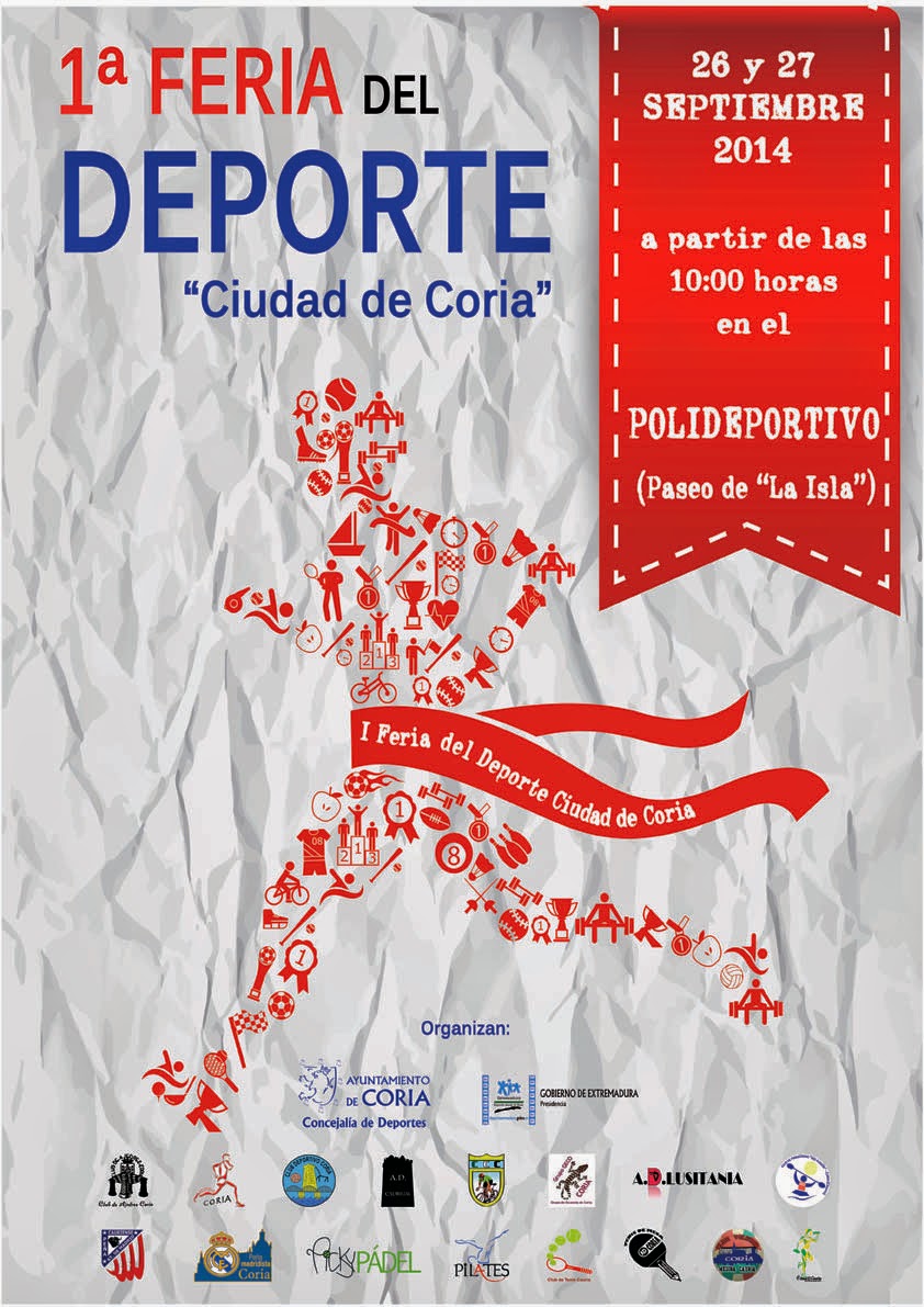 Coria celebra su primera Feria del Deporte