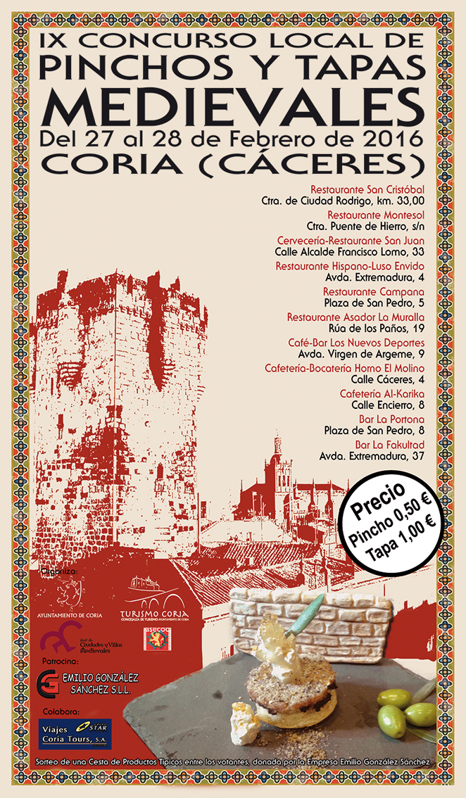 IX Concurso Local de Pinchos y Tapas Medievales