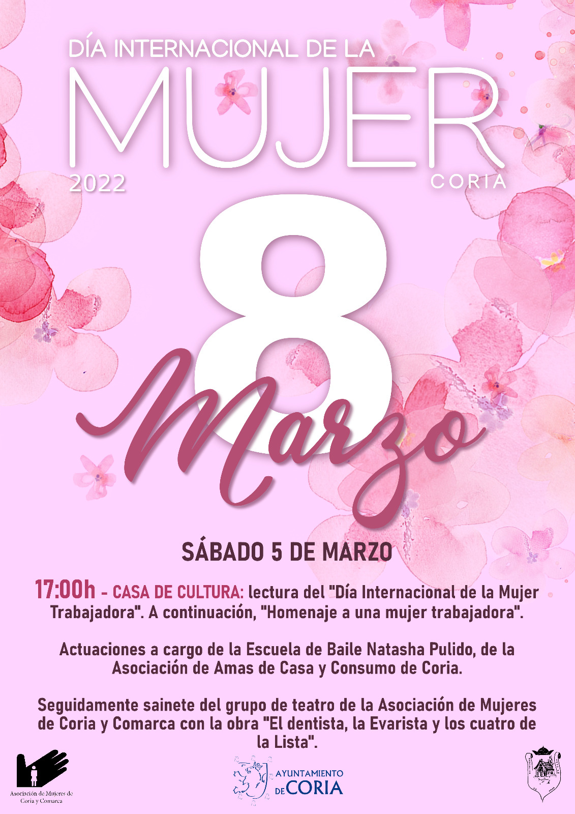 Coria conmemora el Día Internacional de la Mujer con diversas actividades