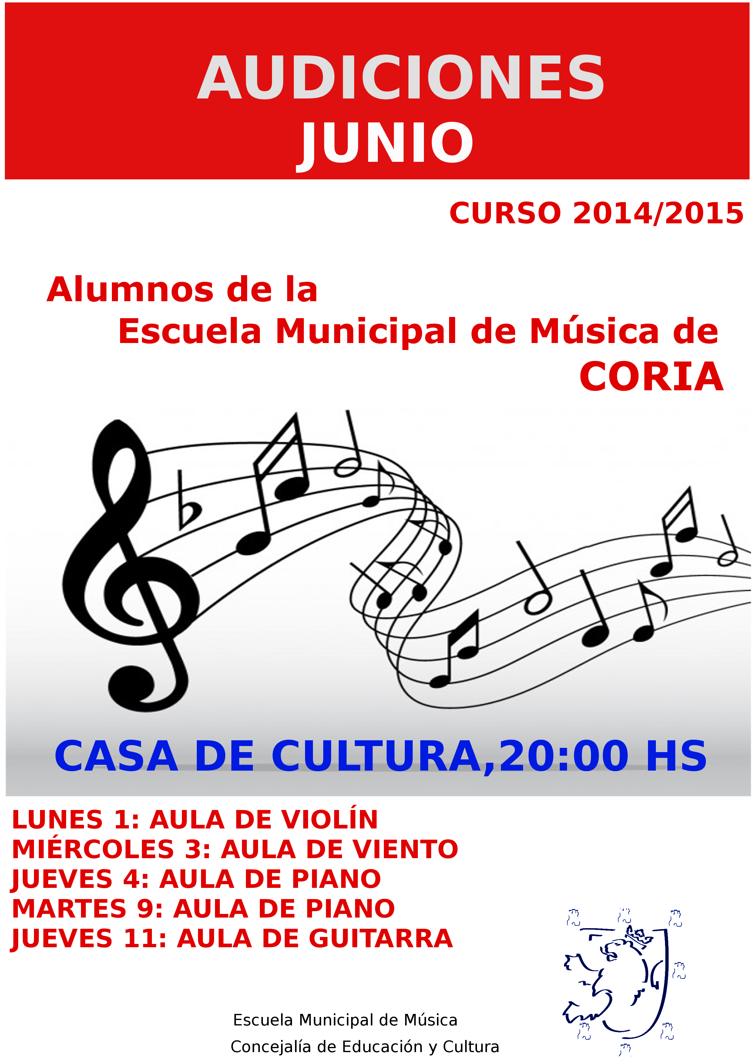 Audiciones de la Escuela Municipal de Música