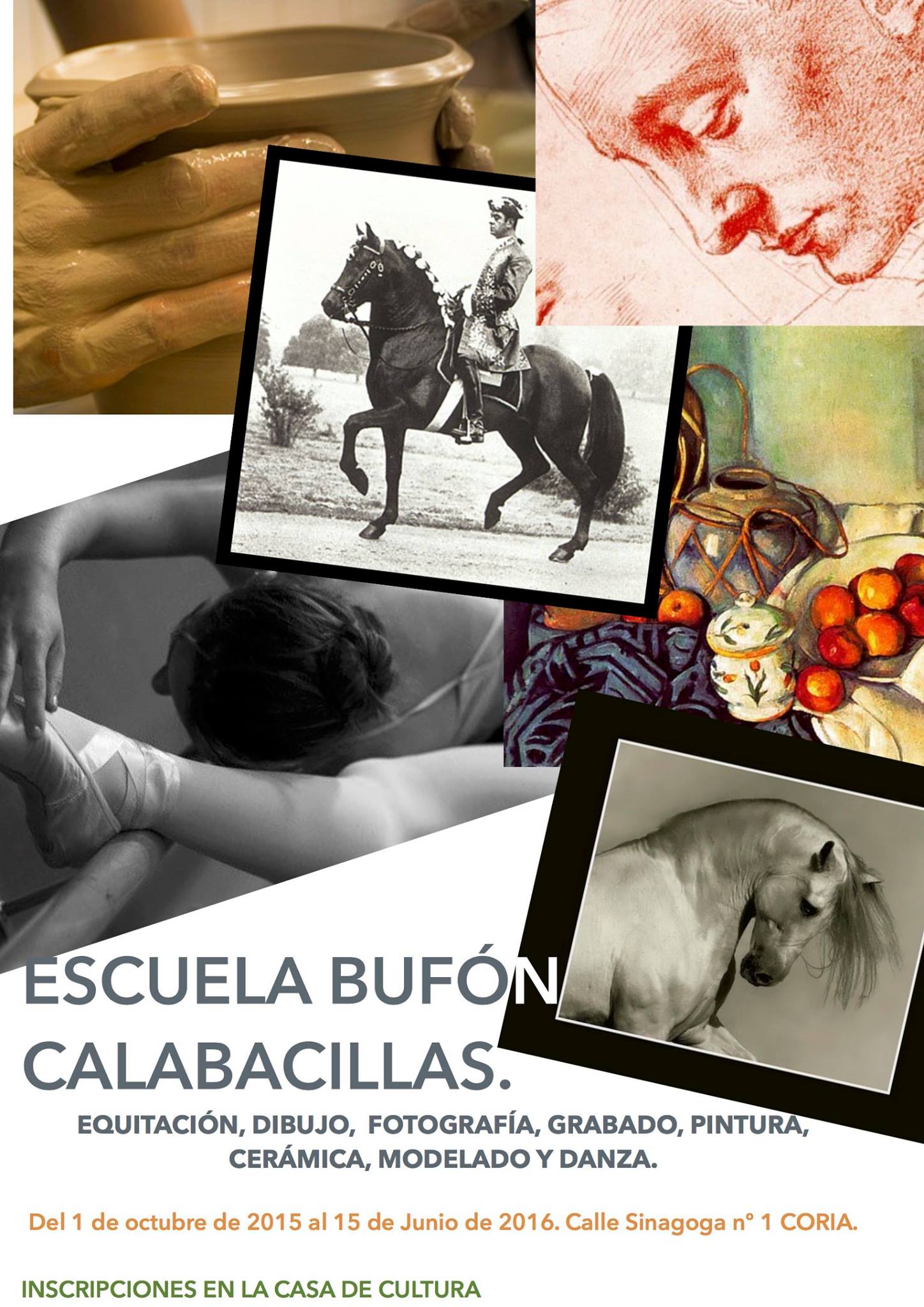 La Escuela de Bellas Artes Bufón Calabacillas presenta su programación para el Curso 2015/2016