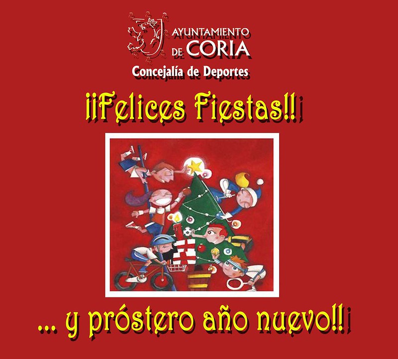 Programa Deportivo Navideño Coria 2016