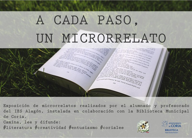 A cada paso, un microrelato