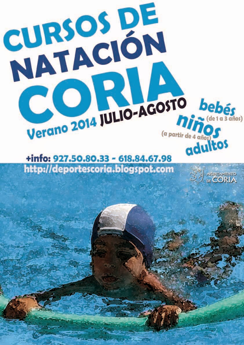 A partir del lunes 2 de junio, se abre el plazo de inscripción de los cursos de natación «Verano 2014»