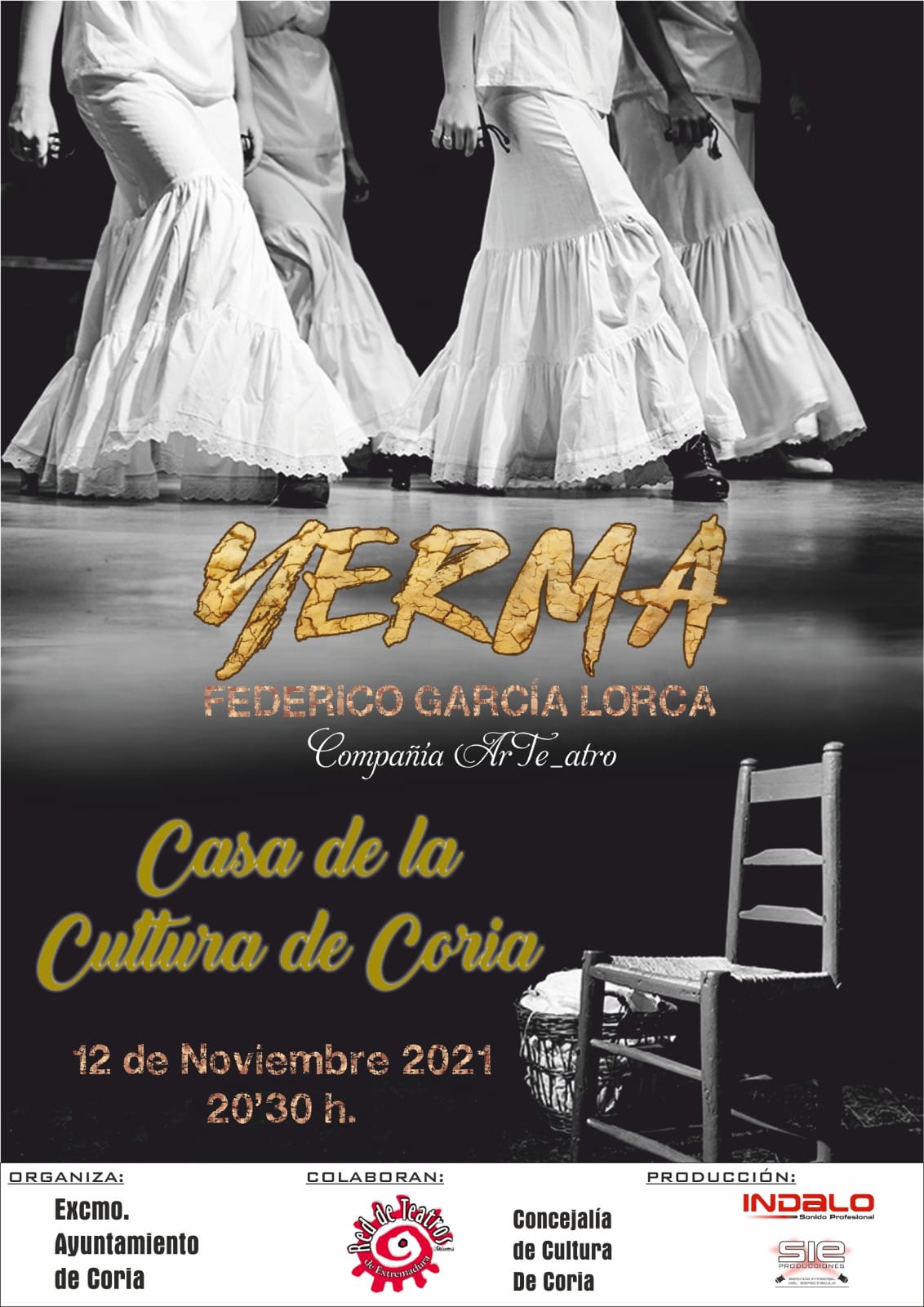 El próximo viernes se entregan los premios del XXVIII Certamen de Teatro No Profesional «Ciudad de Coria» 2021