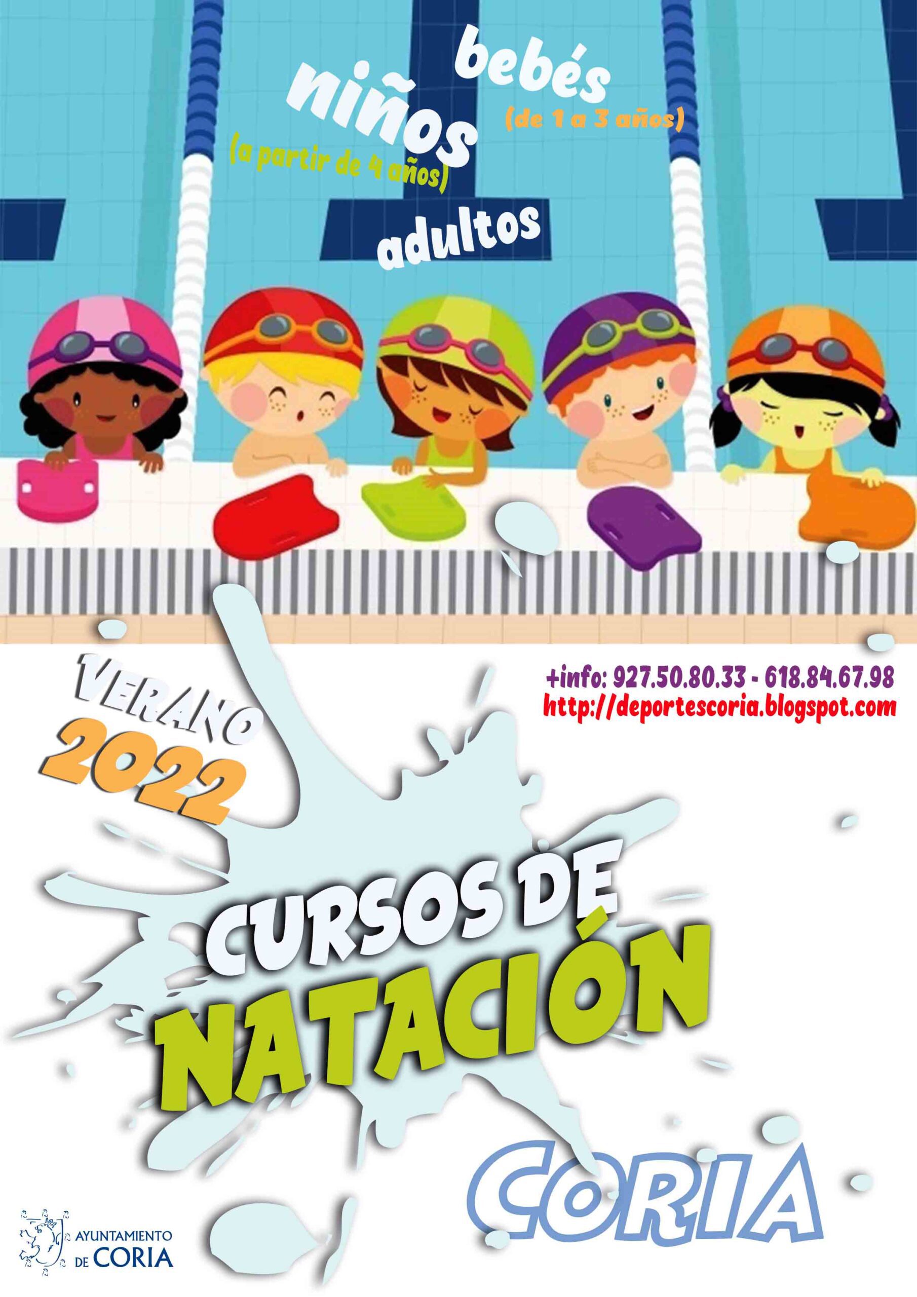 A partir del 7 de junio se pueden formalizar las inscripciones en los cursos de natación “Verano 2022”