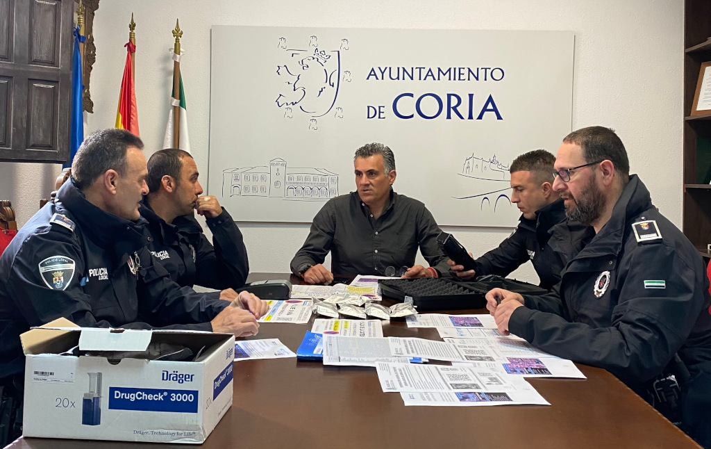 Dispositivo Especial de Policía Local con motivo de la Semana Santa de Coria 2023