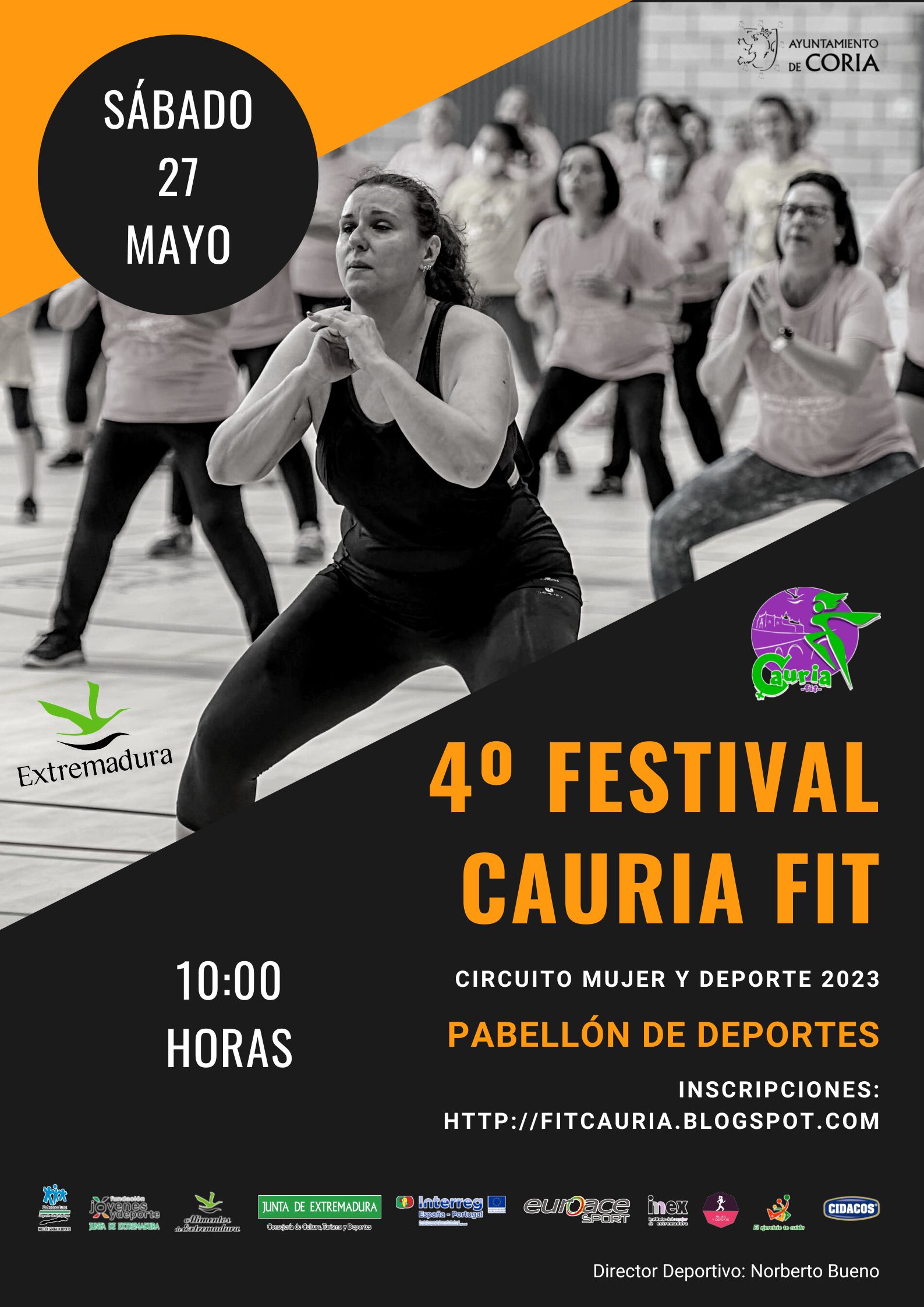 Apertura de inscripciones del 4º Festival “Cauria-FIT” Mujer y Deporte 2023