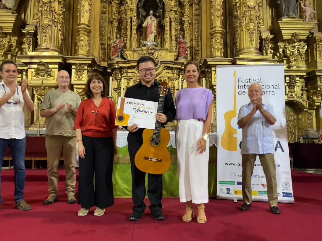 Kevin Loh ha sido el ganador del concurso senior del XXVI Festival internacional de Guitarra Ciudad de Coria