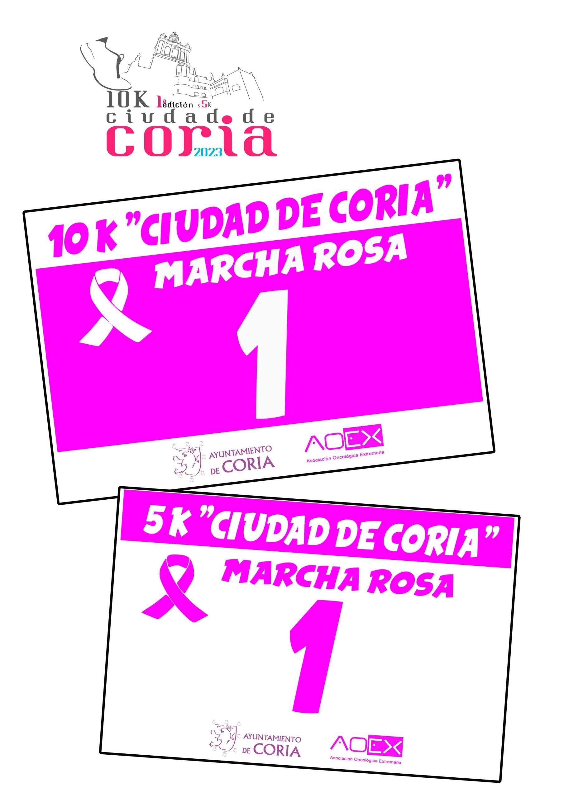 La I carrera nocturna 10K y 5K “Ciudad de Coria” apoyará en la visibilidad del Día Internacional del Cáncer de Mama