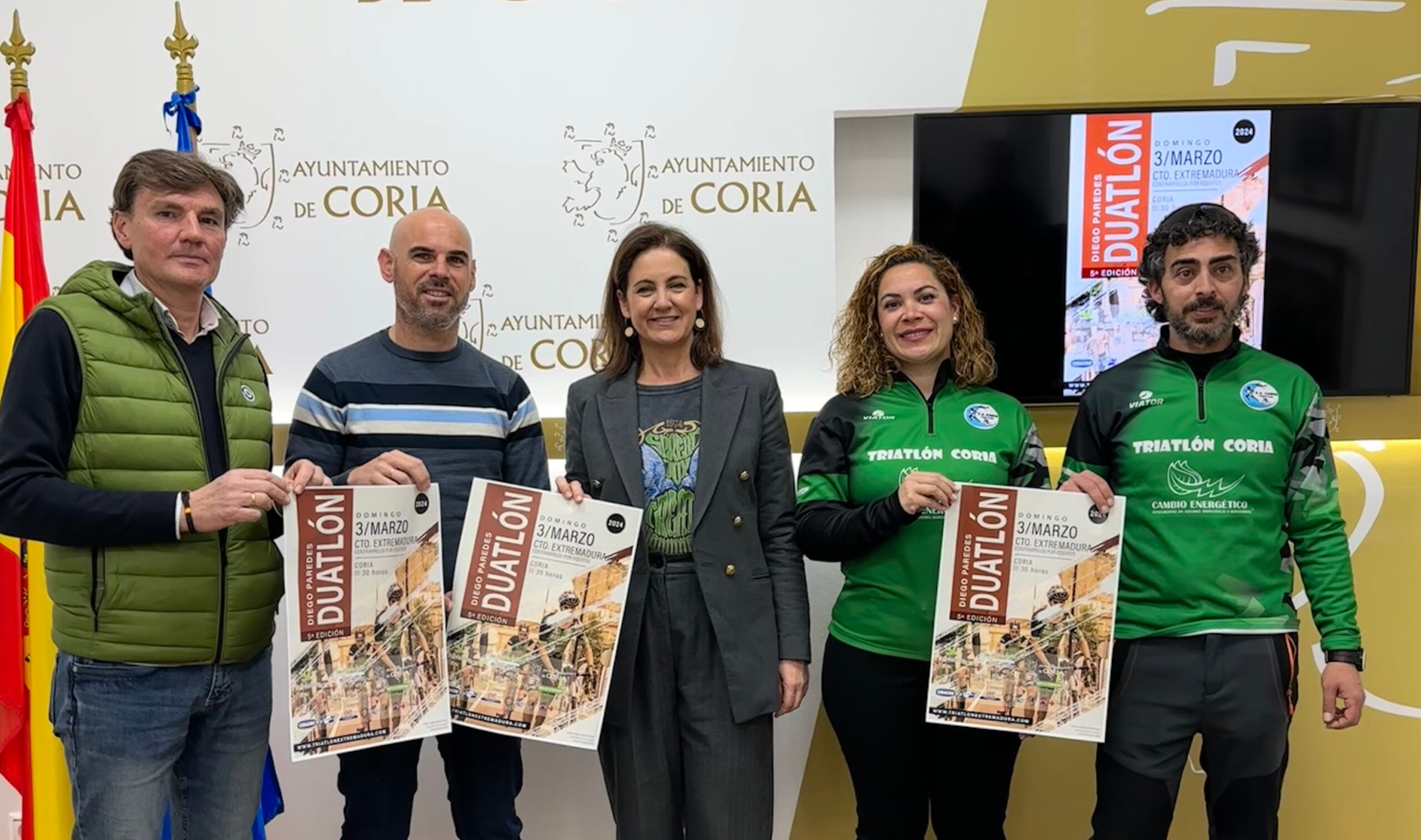 Coria acogerá el Cto. Extremadura Duatlón contrarreloj por equipos “5º Duatlón DIEGO PAREDES”