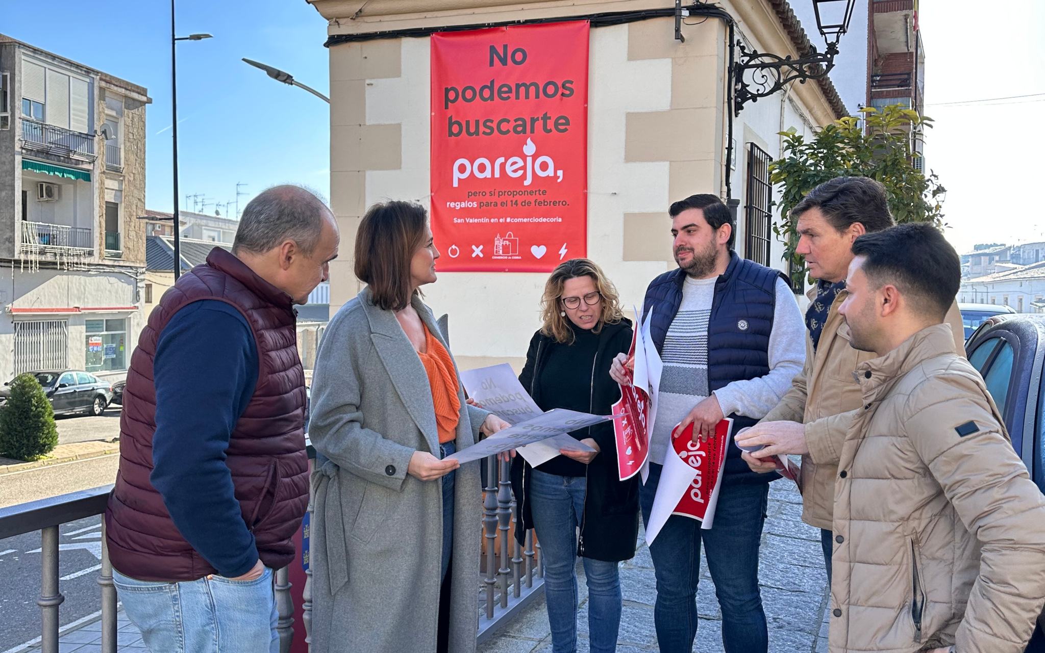 El Ayuntamiento lanza una campaña de Street Marketing con motivo del Día de San Valentín