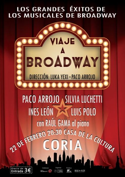 La programación de la Primavera Cultural 2019 comenzará con el espectáculo musical de Broadway, melodías de New York
